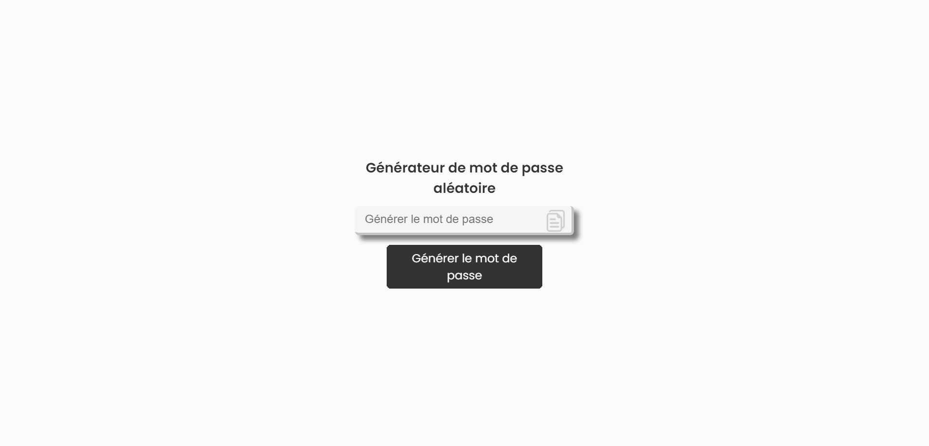 Image générateur de mot de passe